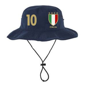 Italy Italia No 10 Futbol Soccer Jersey Legacy Cool Fit Booney Bucket Hat