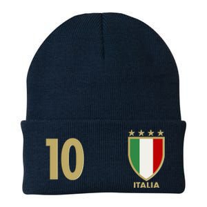 Italy Italia No 10 Futbol Soccer Jersey Knit Cap Winter Beanie