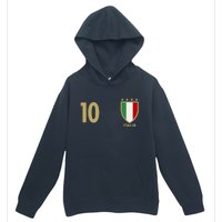 Italy Italia No 10 Futbol Soccer Jersey Urban Pullover Hoodie