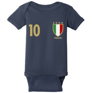 Italy Italia No 10 Futbol Soccer Jersey Baby Bodysuit