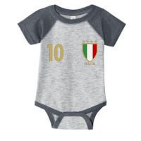 Italy Italia No 10 Futbol Soccer Jersey Infant Baby Jersey Bodysuit