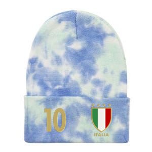 Italy Italia No 10 Futbol Soccer Jersey Tie Dye 12in Knit Beanie