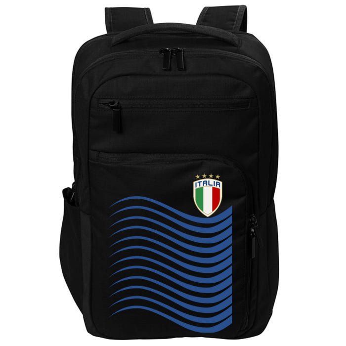 Italy Italia Soccer Futbol Jersey Wave Impact Tech Backpack