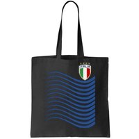 Italy Italia Soccer Futbol Jersey Wave Tote Bag