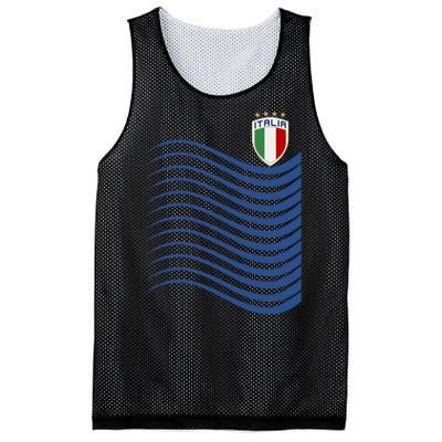 Italy Italia Soccer Futbol Jersey Wave Mesh Reversible Basketball Jersey Tank