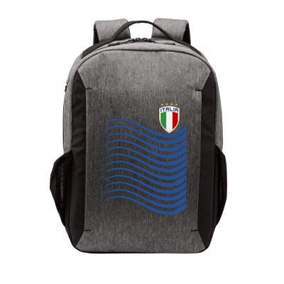 Italy Italia Soccer Futbol Jersey Wave Vector Backpack