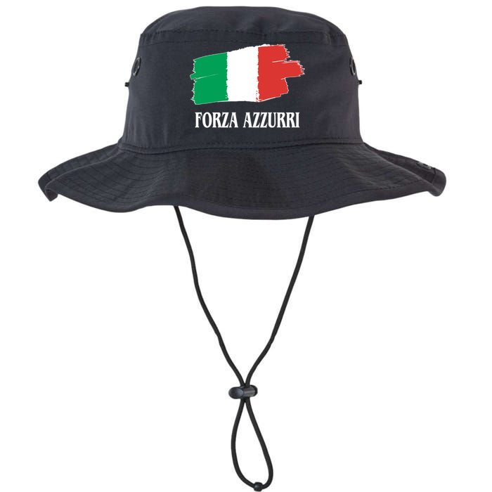 Italy Soccer Azzurro Forza Italia Team Flag Legacy Cool Fit Booney Bucket Hat