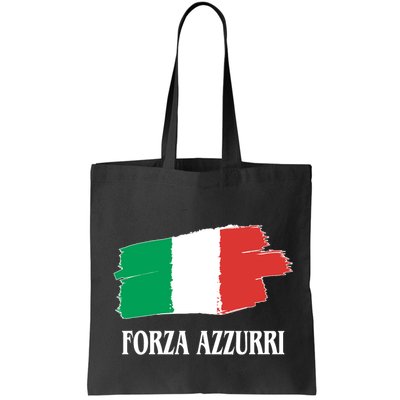Italy Soccer Azzurro Forza Italia Team Flag Bag