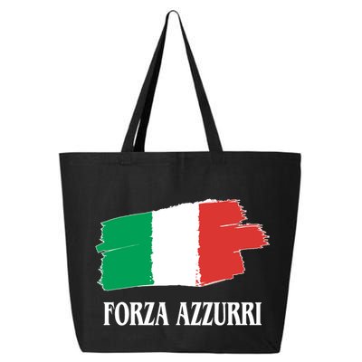 Italy Soccer Azzurro Forza Italia Team Flag 25L Jumbo Tote