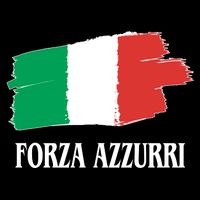 Italy Soccer Azzurro Forza Italia Team Flag Tank Top