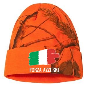 Italy Soccer Azzurro Forza Italia Team Flag Kati Licensed 12" Camo Beanie