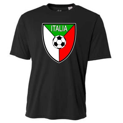 Italy Soccer Flag Emblem Italia Cooling Performance Crew T-Shirt