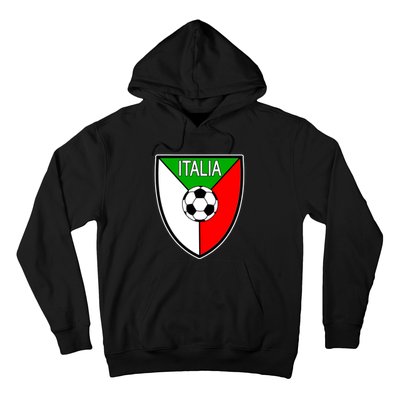 Italy Soccer Flag Emblem Italia Hoodie