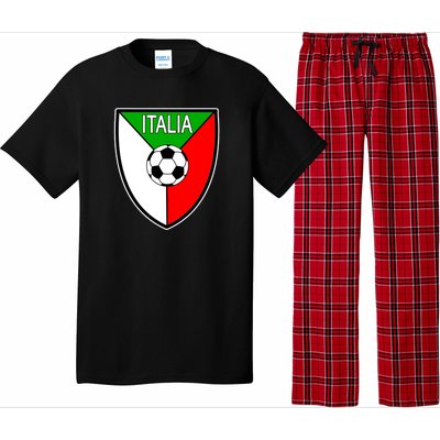 Italy Soccer Flag Emblem Italia Pajama Set