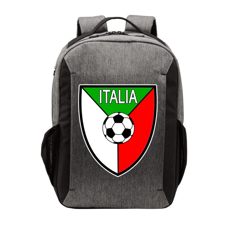 Italy Soccer Flag Emblem Italia Vector Backpack