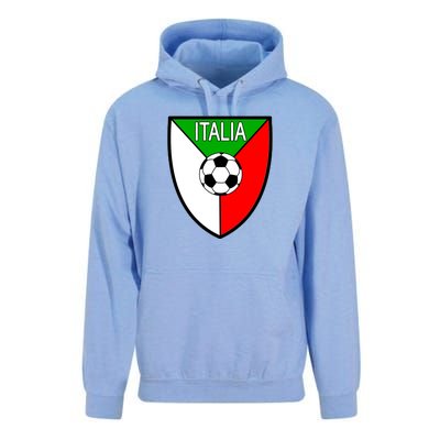 Italy Soccer Flag Emblem Italia Unisex Surf Hoodie