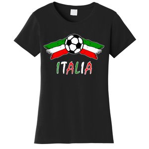 Italy Soccer Flag Italia Champs Women's T-Shirt