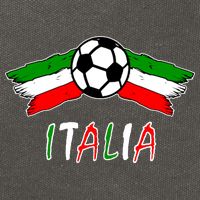 Italy Soccer Flag Italia Champs Cotton Canvas Backpack