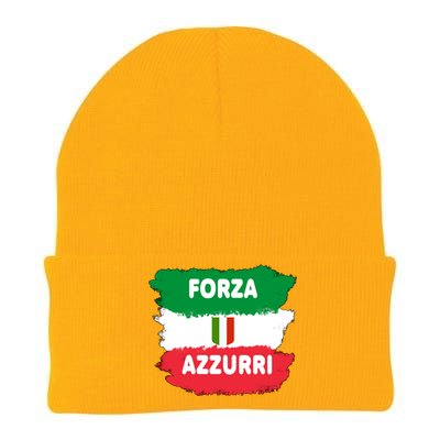 Italy Soccer Football Azzurri Forza Italia Knit Cap Winter Beanie