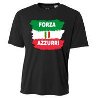 Italy Soccer Football Azzurri Forza Italia Cooling Performance Crew T-Shirt