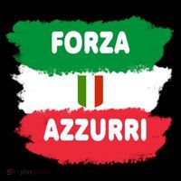 Italy Soccer Football Azzurri Forza Italia Tall T-Shirt