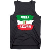 Italy Soccer Football Azzurri Forza Italia Tank Top