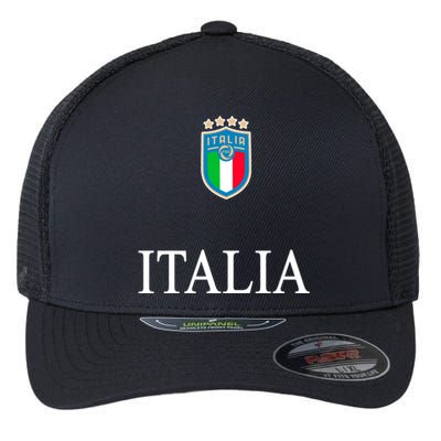 Italy Soccer Jersey Euros Italia Flexfit Unipanel Trucker Cap