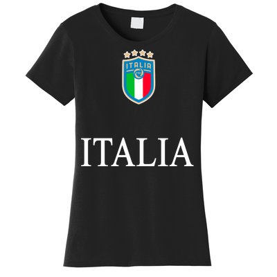 Italy Soccer Jersey Euros Italia Women's T-Shirt