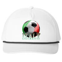 Italy Soccer Logo Snapback Five-Panel Rope Hat