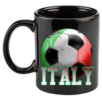 Italy Soccer Logo 11oz C Handle Ceramic Mug