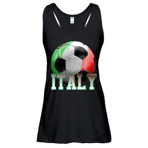 Italy Soccer Logo Ladies Essential Flowy Tank