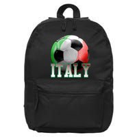 Italy Soccer Logo 16 in Basic Backpack