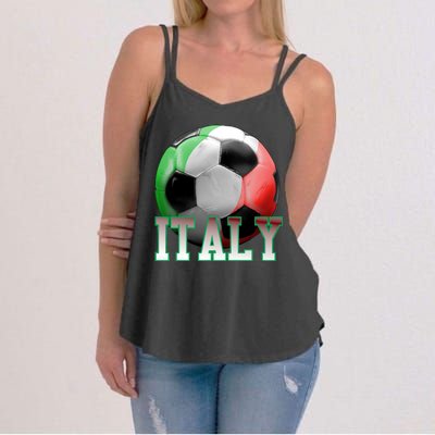 Italy Soccer Logo Women's Strappy Tank