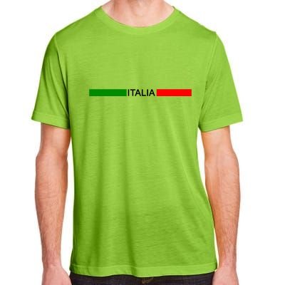 Italy Soccer Strip Logo Euro Italia Adult ChromaSoft Performance T-Shirt