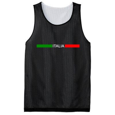 Italy Soccer Strip Logo Euro Italia Mesh Reversible Basketball Jersey Tank