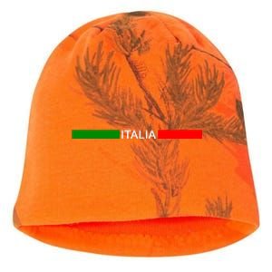 Italy Soccer Strip Logo Euro Italia Kati - Camo Knit Beanie