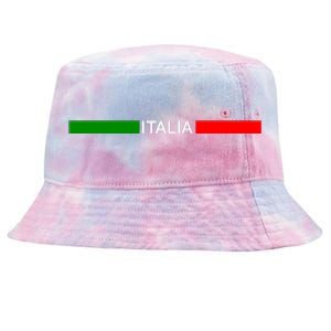 Italy Soccer Strip Logo Euro Italia Tie-Dyed Bucket Hat