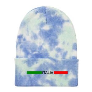 Italy Soccer Strip Logo Euro Italia Tie Dye 12in Knit Beanie