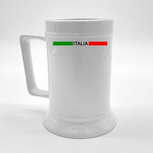 Italy Soccer Strip Logo Euro Italia Beer Stein