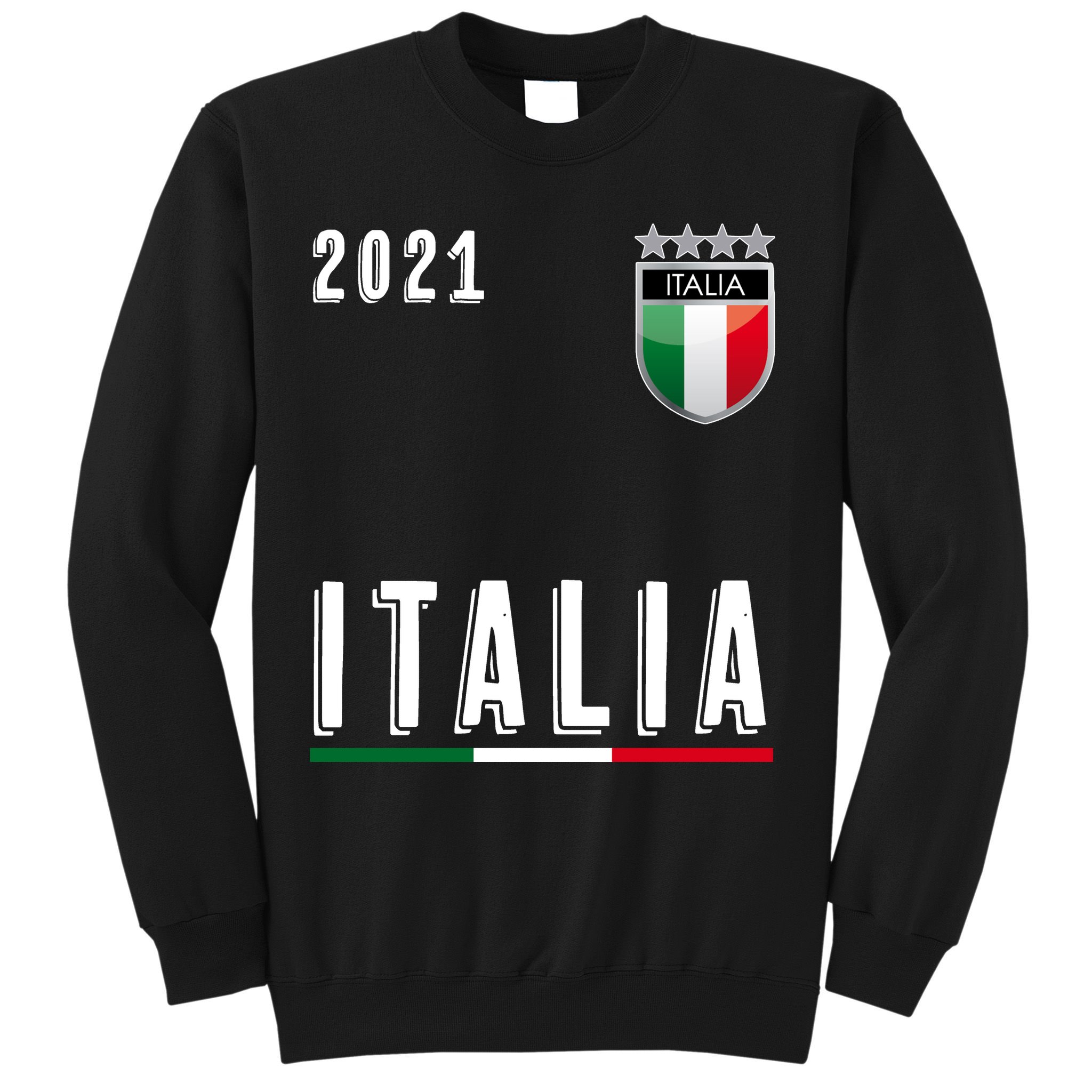 Italy Soccer Team Jersey Italia Flag Sweatshirt