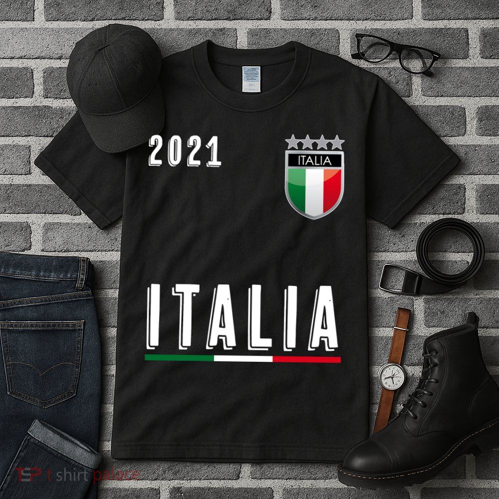 Italy Soccer Team Jersey Italia Flag Tall T-Shirt