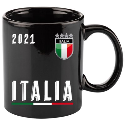 Italy Soccer Team Jersey Italia Flag 11oz C Handle Ceramic Mug