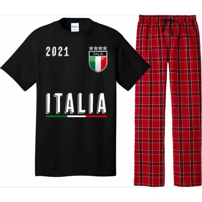 Italy Soccer Team Jersey Italia Flag Pajama Set