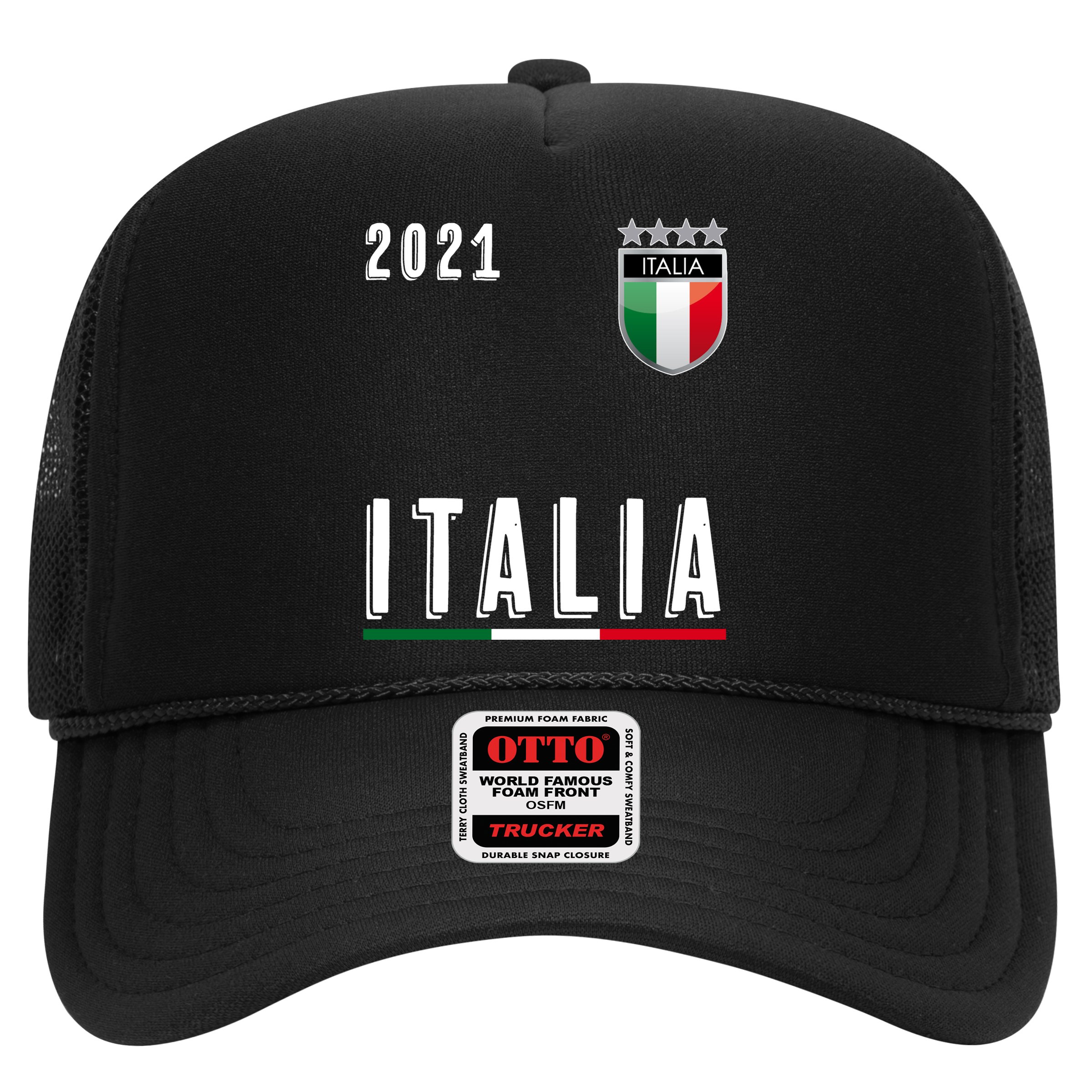 Italy Soccer Team Jersey Italia Flag Hat