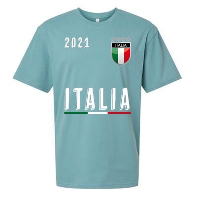 Italy Soccer Team Jersey Italia Flag Sueded Cloud Jersey T-Shirt