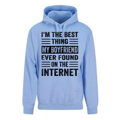 I'm The Best Thing My Friend Ever Found On The Internet Funny Gift Unisex Surf Hoodie