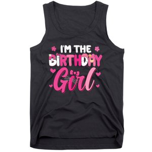 Im The Birthday Girl Cat Kitty Family Matching Party Tank Top