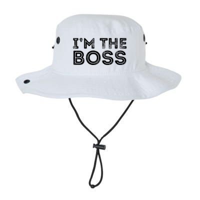 Im The Boss Fun Boss Day Gift For Manager Or CEO Bucket Hat