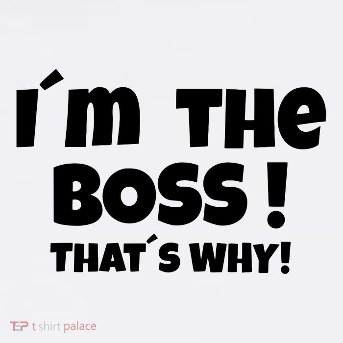 Im The Boss Thats Why 11oz C Handle Ceramic Mug