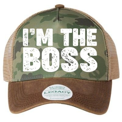 Im The Boss Legacy Tie Dye Trucker Hat